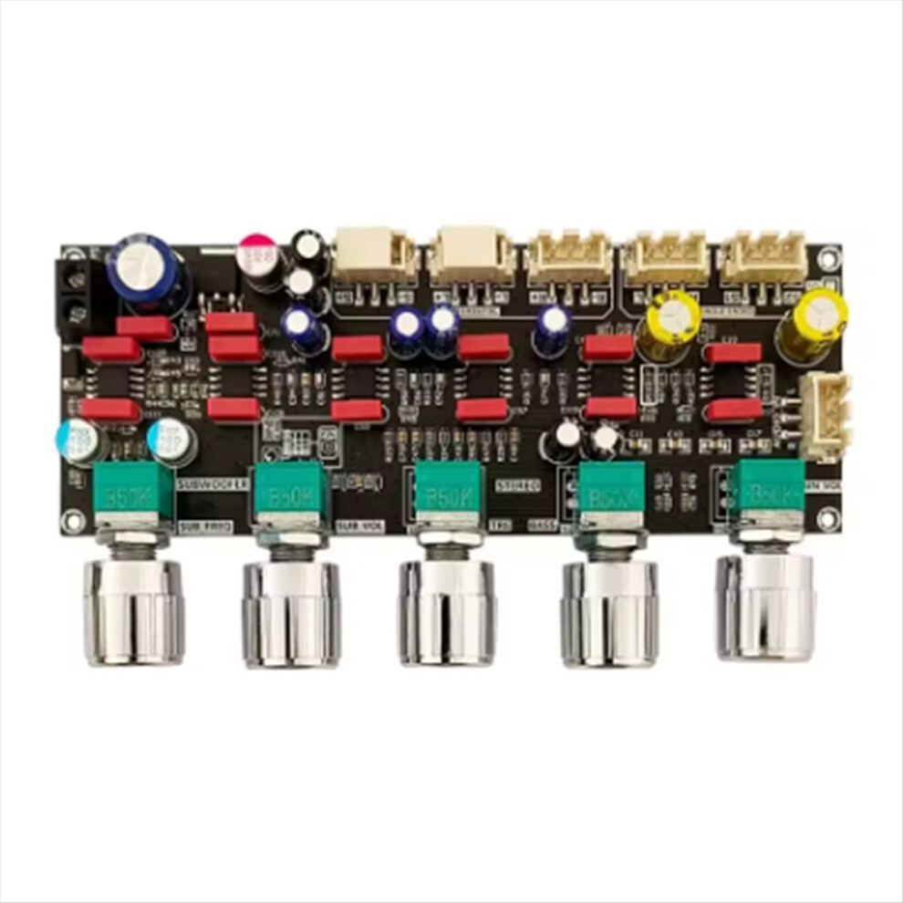 1Pcs -Pr01 Hifi Front Tone Board Audio Stereo Subwoofer Operational Amplifier Jrc2068 Amp Module Diy New 4853798025450