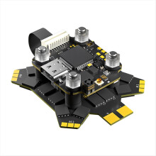 Borg 5S FPV Stack Flight Controller Built-in ELRS 2.4GHz Receiver 60R ESC 4-8S 20x20 for Racing Parts