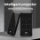 3D Mini Projector WIFI Android 4K HD Projectors Decoding for HOME Entertainment with Infrared Remote Control Tripod (UK) 7