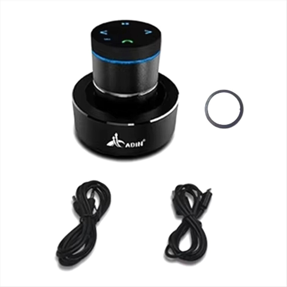 Adin Portable Bluetooth Vibration Speaker, Wireless Subwoofer Diy Lossless Sound Quality A 4853798031598