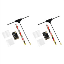 2PCS ELRS 2.4GHz Receiver NANO ExpressLRS with T-Type Antenna Support Wifi Upgrade for FPV RC Long Range Drone