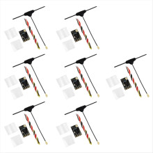 7PCS ELRS 2.4GHz Receiver NANO ExpressLRS with T-Type Antenna Support Wifi Upgrade for FPV RC Long Range Drone
