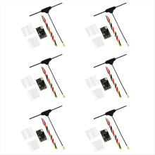 6PCS ELRS 2.4GHz Receiver NANO ExpressLRS with T-Type Antenna Support Wifi Upgrade for FPV RC Long Range Drone