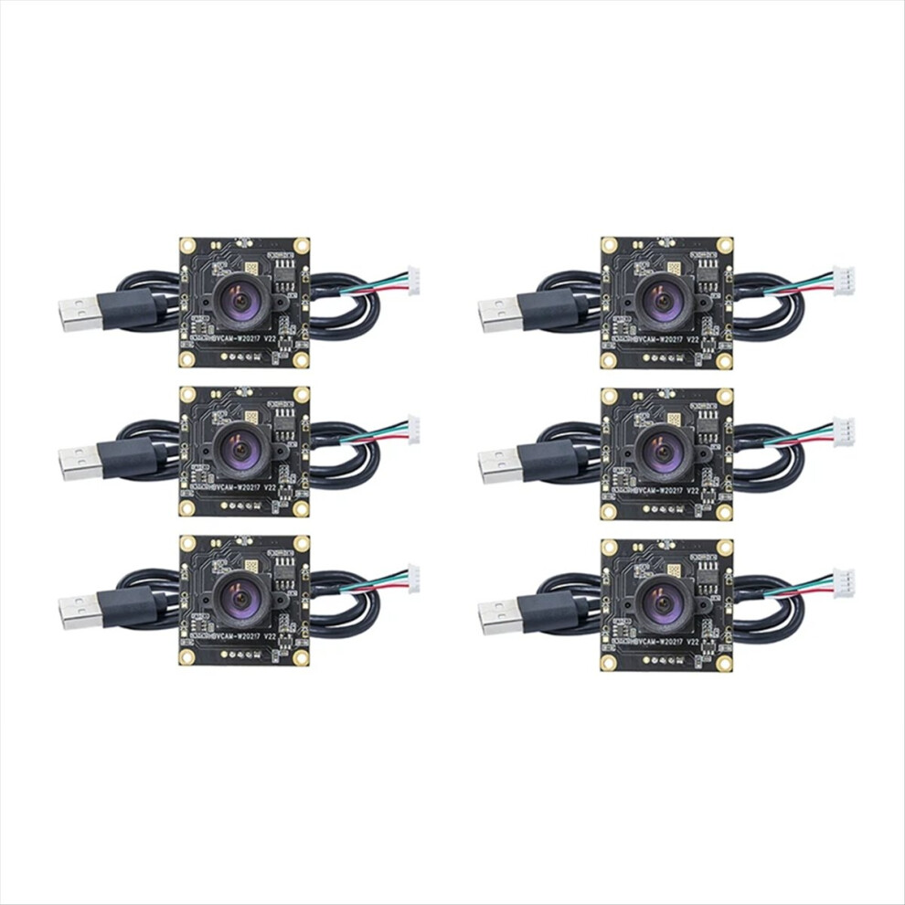 6Pcs Ov9732 100 Degrees 1280X720 30Fps Camera Module For Autodarts Io With 2M Cable,Pcb Size:32x32mm, 4853798035848