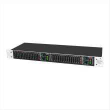 EQ215S Active Balanced Dual 15Band Graphic Equalizer Professional Audio Sound Processor for Studio/Live Performances(EU)