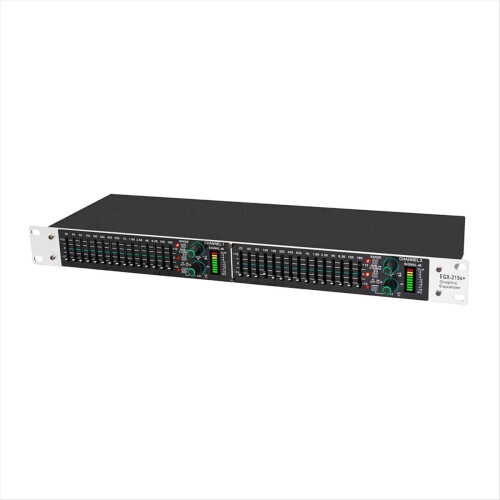 EQ215S Active Balanced Dual 15Band Graphic Equalizer Professional Audio Sound Processor for Studio/Live Performances(EU) 1