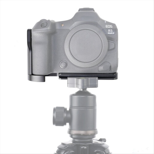 for EOSR5II Extended Adjustable Vertical Quick Release Bracket Hand Grip Holder R5 MarkII R5II Camera Tripod 2