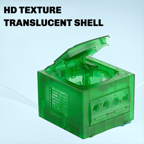 Transparent Replacement Case for Console, DOL-001 & DOL-101 Models, Retro Gaming Accessory 2
