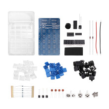 DIY Calculator Kit with LED Display Electronic Making Soldering Training Experiment Practice Project C