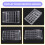 DIY Calculator Kit LED Display Electronic Making with Batteries for Learn Soldering Assembly Practice B 10