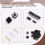 DIY Calculator Kit LED Display Electronic Making with Battery SMD Soldered for Solder Project A 10