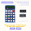 DIY Calculator Kit LED Display Electronic Making with Batteries for Learn Soldering Assembly Practice C 6