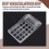 DIY Calculator Kit LED Display Electronic Making with Battery SMD Soldered for Solder Project A 9