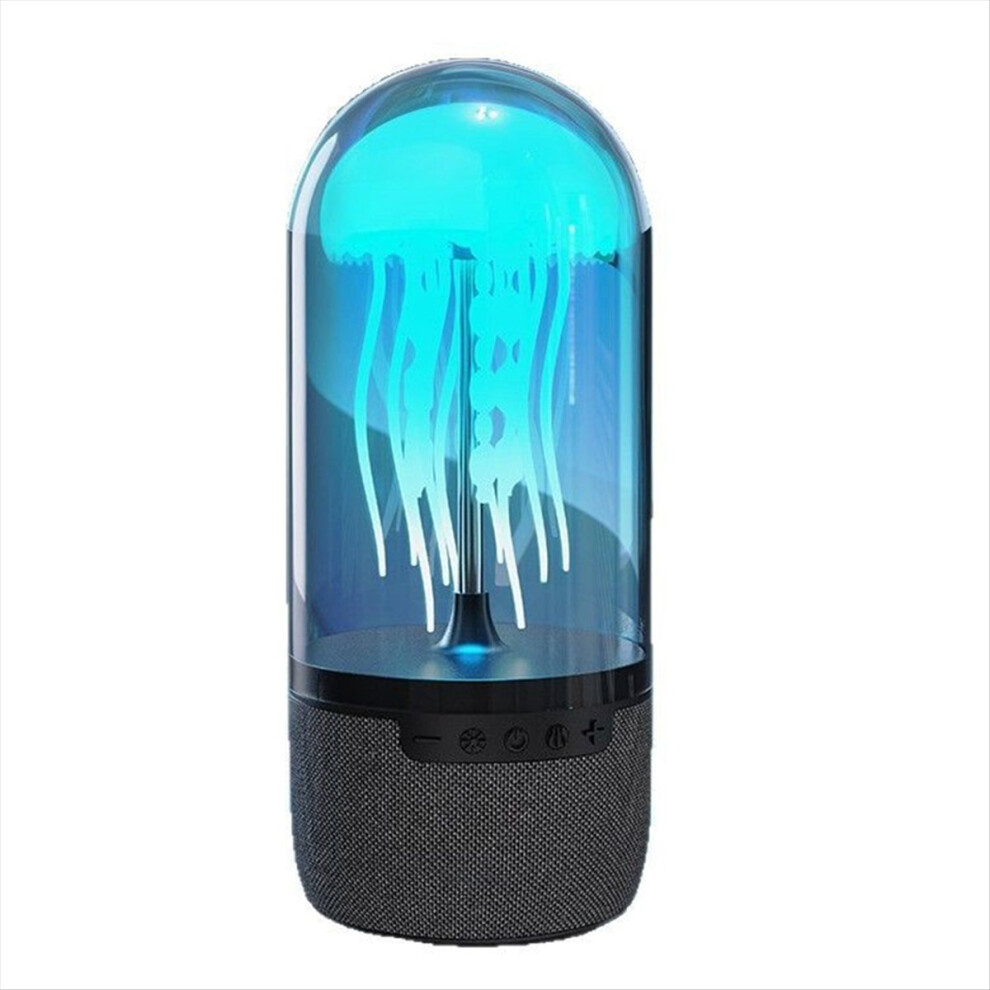 Colorful Jellyfish Lamp 7 Colored Lights Bt Speaker 3D Surround Hifi Stereo 1500Mah Sports For Home 4853798050414