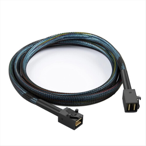 0.5m SFF-8643 Mini SAS Cable, to 8643, for HDD/SSD/, High-Speed Data Transfer, Server Storage Backplane