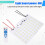 LED Light Board Lamp Beads Integrated Source with Flash 200W 3.2V 360 Support Solar Battery DIY 7