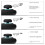 For JoyCon Thumb Grip Set Joystick Cap Cover for 2 Enhanced Gaming Black 3