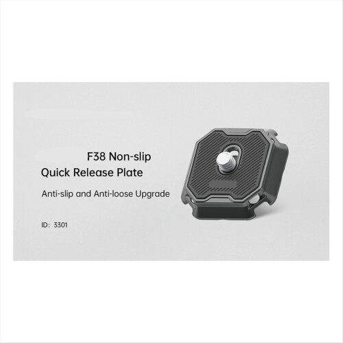 F38 Multi-Hole Quick Release System Plate Universal DSLR Camera Gimbal Arca Switch Adapter 1/4inch 3/8inch 2