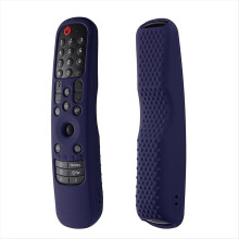 Shockproof Silicone Remote Cover for Smart TV an-MR21 MR22 Protective Sleeve,Midnight Blue