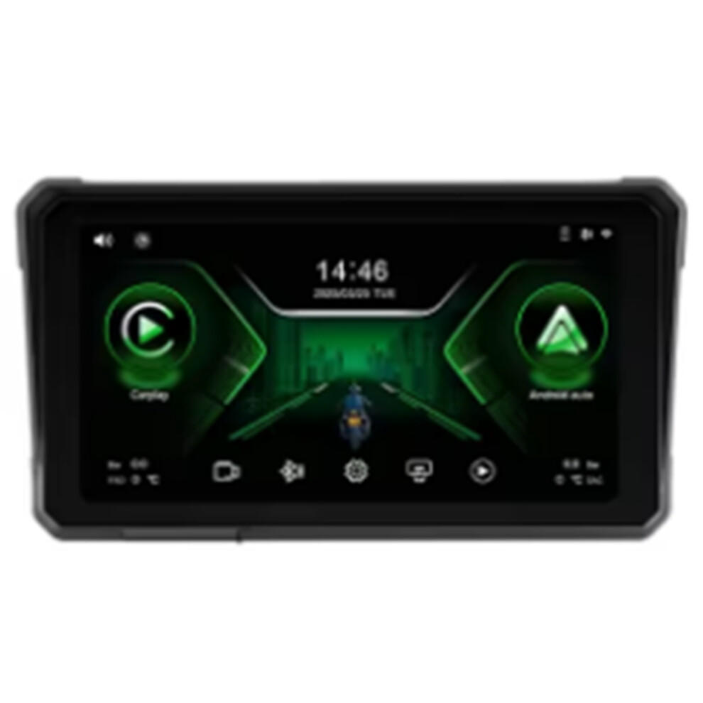 6 Inch Motorcycle 2K Hd Multimedia Player Gps Navigation Wireless Carplay Android Auto Ipx8 Waterproof Touch Screen 4853798053927