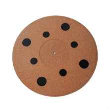 Cork Rubber Record Pad Turntable Flat Mat for Vinyl LP-Record Players DJs Help Reduce Noise Due to Static and Dust