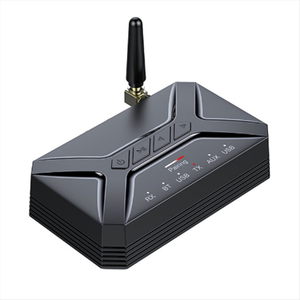 Bluetooth 5.0 Audio Transmitter Receiver 40M Hd Low Latency Wireless Adapter 3.5Mm Aux Jack Usb 4853798061571