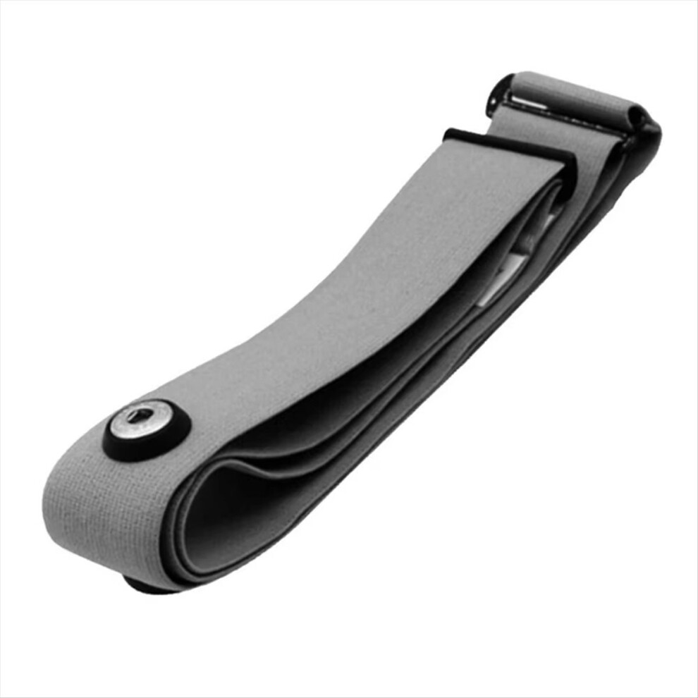 Saudism Grey Bluetooth Heart Rate Monitor Chest Strap Comfortable And Accurate Tracking For Training Exercise