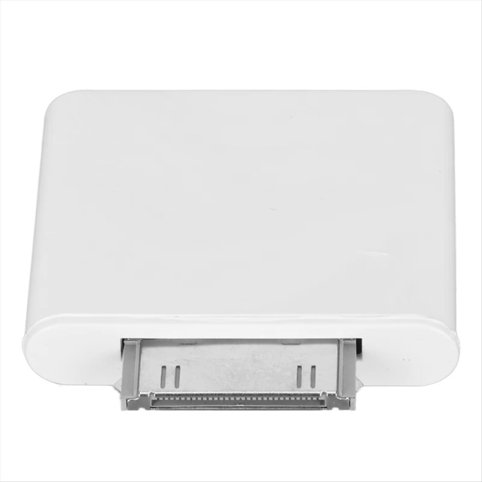 30 Pin Bluetooth Adapter Plug And Play Drive Wireless Sound Dongle Transmitter White 4853798060109