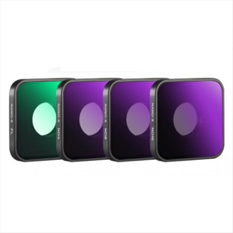 Action Camera Filter Set for 4K,Includes CPL, ND4, ND8, ND16 Filters HD Circular Polarizing Drone Lenses-image-OPC-PMGMKZK-NEW