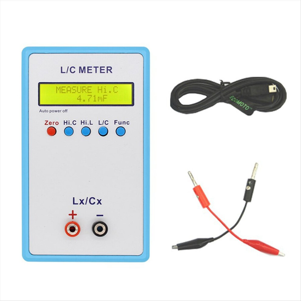 Lc-200A High Digital Display Capacitance And Inductance Meter Lc 1Pf-100Mf 1Uh-100H 4853798063049