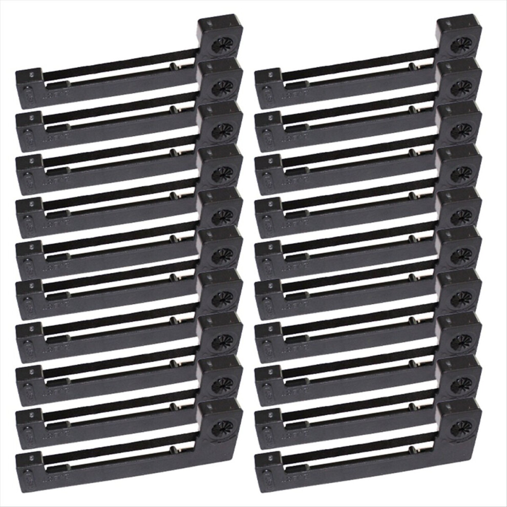 20Pcs Taxi Ribbon Tape -05 Erc05 Fit For M150 M-150Ii M1500ii M150ii Ec7000 150Ii M-150 Ii Black 4853798062981