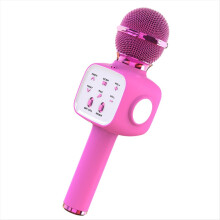 Bluetooth Wireless Professional Noise Reduction for Home KTV Party Kid Gift Pink