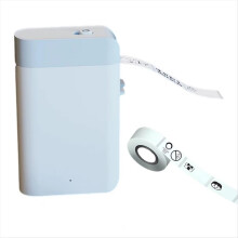 Bluetooth-Compatible Label Printer Mini Bluetooth with Rechargeable Battery Built-in Cutter for Sticker