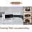 Universal 1/4 Screw Hole Projector Bracket 360 Degree Rotating Desktop Wall Ceiling Load 5kg A 3