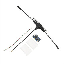 ELRS Dual Band Nano Receiver 900/2400 Single Antenna Multi-Frequency RX 100MW Backhaul for RC FPV Drone