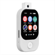 Upgrade 2.4inch Touch Screen Mp3 Player with BT 5.4 MP3 Built-in HD Speaker FM Radio and Voice Recording B