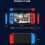 G90 Portable Handheld Game Console 7 Inch Screen over 30 Simulators Retro Gaming Controller for /PS/N64/ B 6