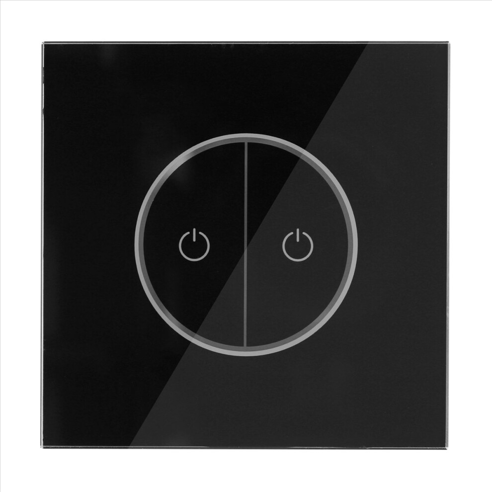 Photos - Watch Strap Tuya Wifi Smart Switch Two-Way Touch Light Wall Glass Panel European Standard National Universal