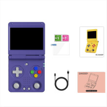 RG34XXSP Flip Handheld Game Console 3.4 Inch IPS Screen 64G 5K Games 3300mAh Foldable WIFI Retro Video Gaming Player,A