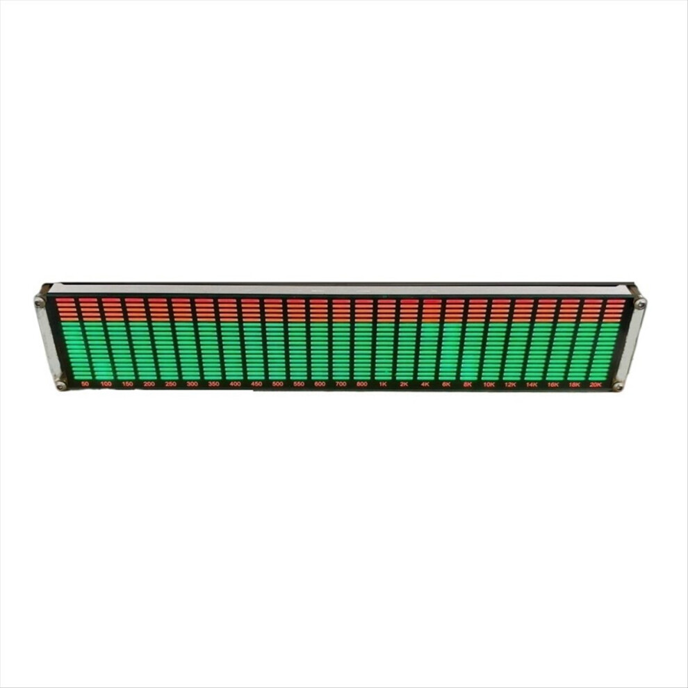 Ak2518 Clock Bluetooth Music Spectrum ++ Display Color Atmosphere Light Audio Signal Melody Rhythm Lamp Green/Orange/Red 4853798086659