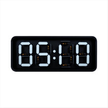 WIFI Large-Size Mechanical Gear Servos Clock Wall AI Voice Integration Large Number Alarm Home Decoration
