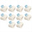 Blueberry Ice Cream Switch Liner Quick Trigger 5pin for Mechanical Keyboard 2