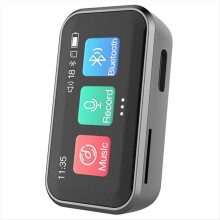 Bluetooth MP3 Player Mini Touch Screen Sports HIFI Music E-Book FM Radio Running Portable