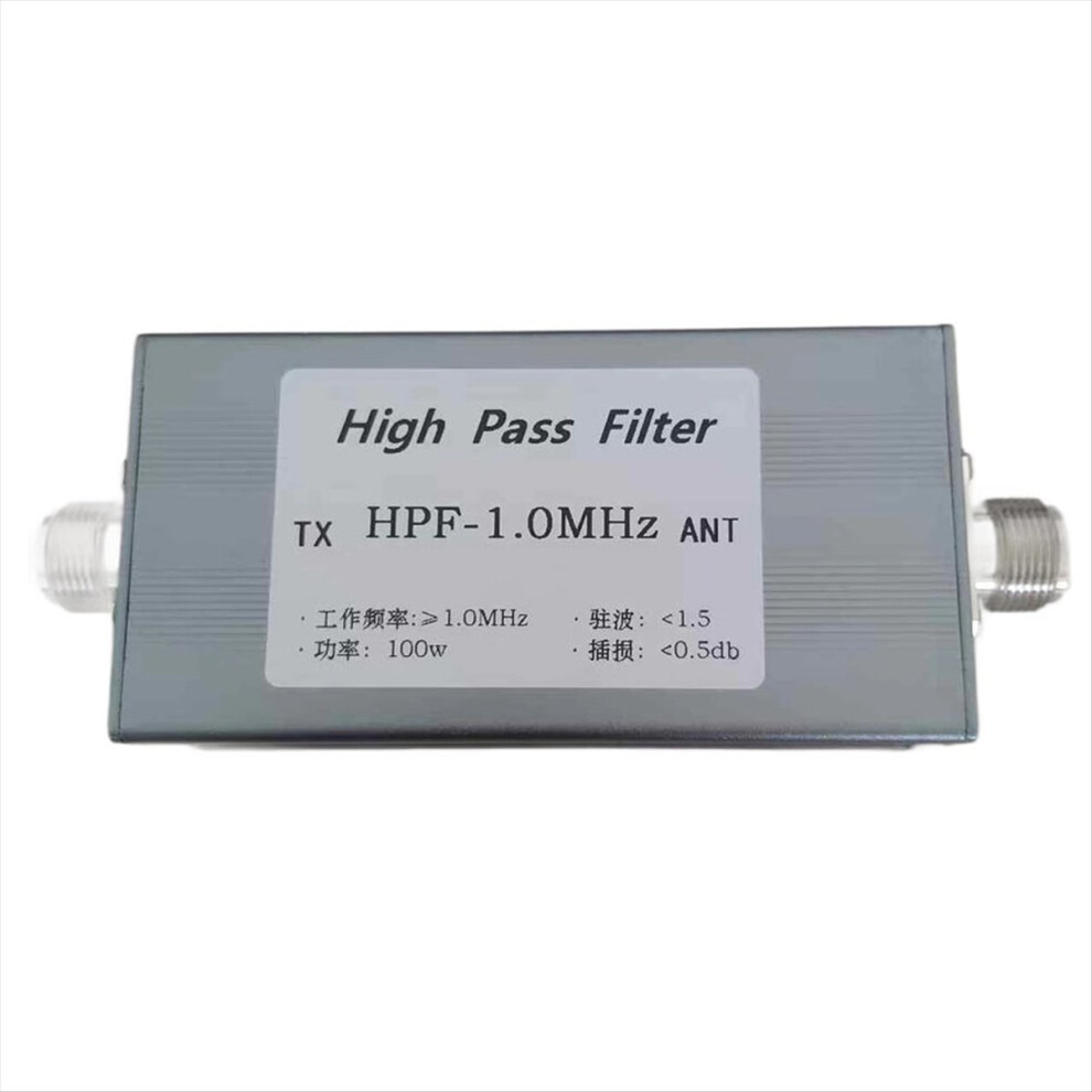 Photos - Other for Mobile HPF-1.0MHz 100w High Pass Filter to Prevent Low Frequency and Medium Wave N-Type Seat