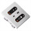 12w Universal Wall Panel Socket with Usb-A Usb-C Retractable Charging Cable ,Mobile Phone Tablet Type C Outlet 7