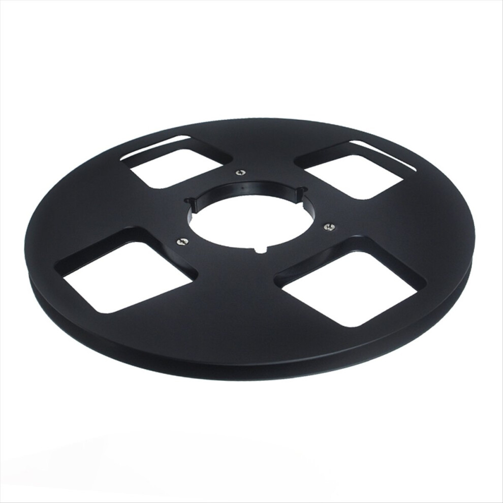 10In Empty Tape Reel 4 Hole Aluminum Disc Opening Audio Takeup for Recorder Accessories Black-image-OPC-PMGMRQW-NEW