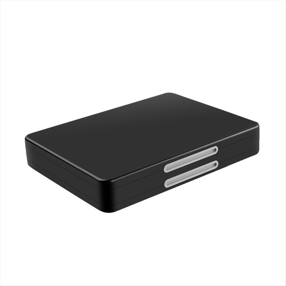 Saudism Game Card Storage Case For Switch 2 Lite Oled Hard Shell With 64 & Micro-Sd Slots