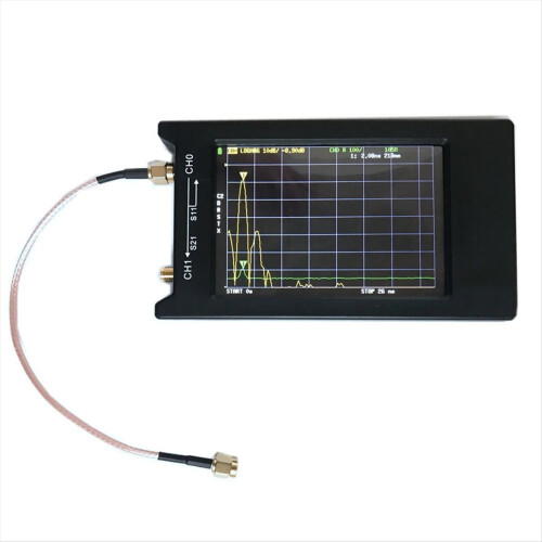 10KHz -1.5GHz -H4 4 Inch Touchscreen Network Analyzer Digital Touching Screen Antenna 2