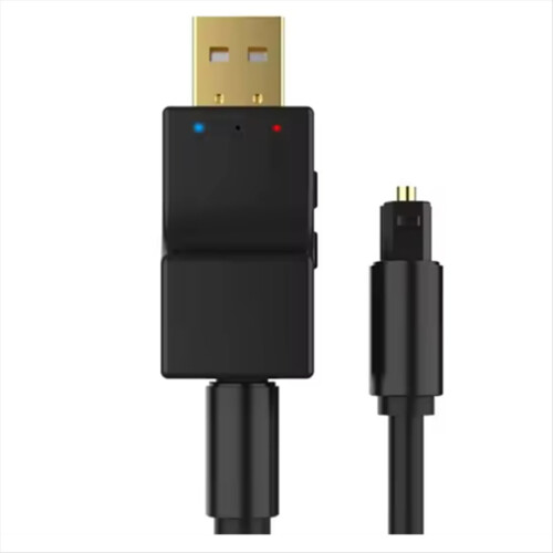 USB Optical Bluetooth Audio Transmitter Low Latency Stereo Dual Stream Multi-Point Wireless Adapter for TV PC /3 1