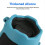 Portable Silicone Cover Case for Charge 6 Bluetooth Speaker, Protective Charge6 Speaker Blue 5